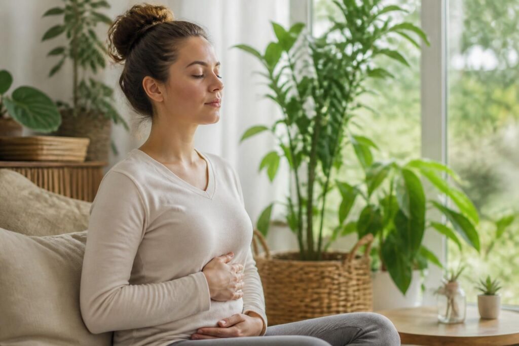 découvrez la respiration abdominale, un exercice simple et efficace pour réduire l'anxiété, retrouver calme et bien-être au quotidien.