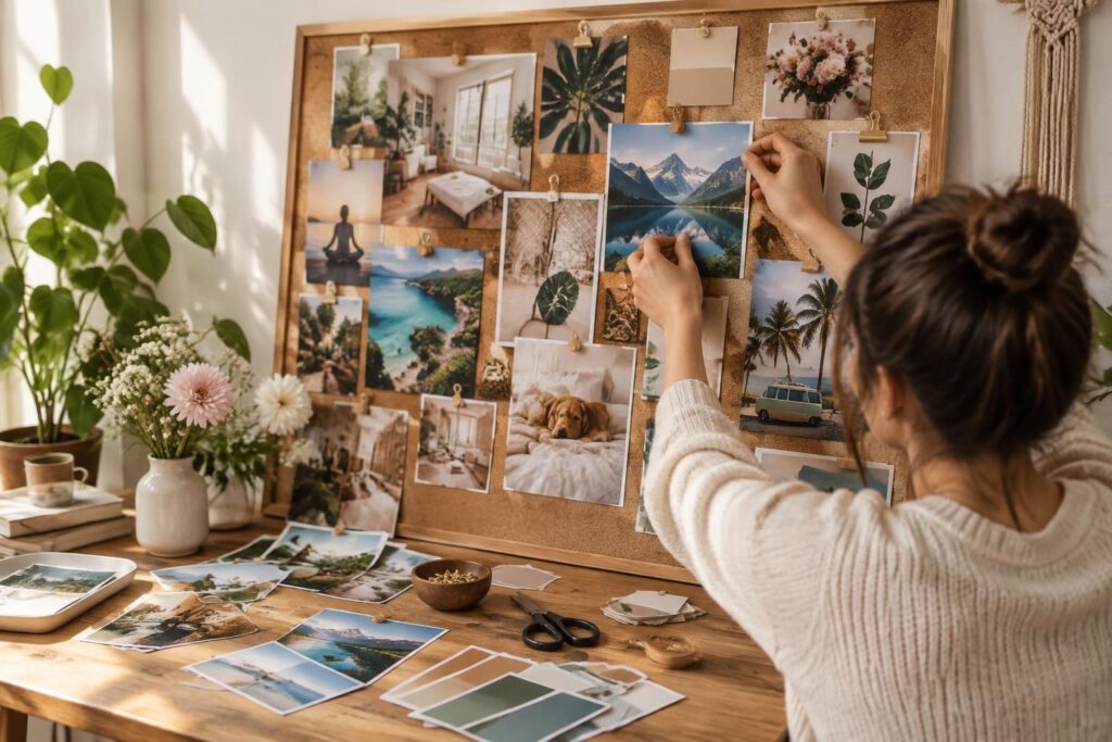 découvrez comment créer un vision board inspirant pour clarifier vos objectifs, stimuler votre motivation et donner vie à vos projets.