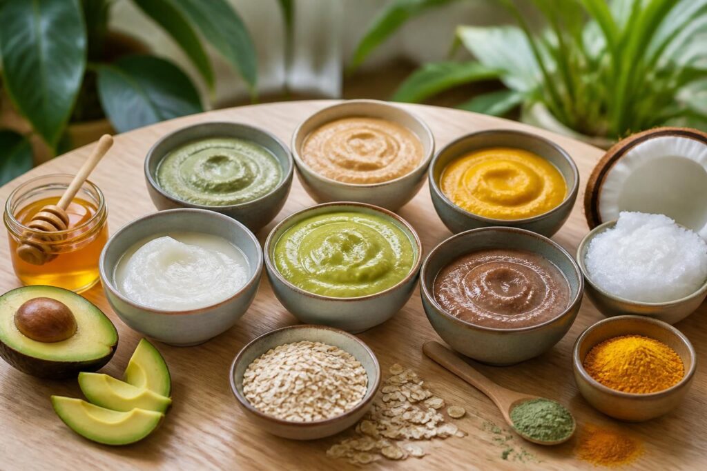 découvrez 6 recettes de masques visage maison adaptées à votre type de peau pour une beauté naturelle et éclatante.