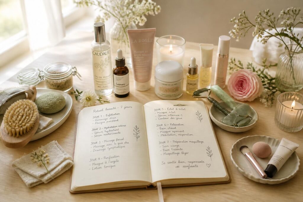 découvrez un rituel beauté complet à suivre une semaine avant votre événement pour être radieuse et prête le jour j.