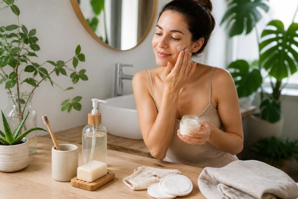 découvrez comment débuter une routine beauté zéro déchet simple et efficace pour prendre soin de vous tout en respectant l'environnement.