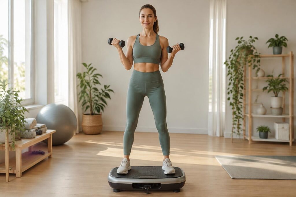 découvrez des exercices doux sur plateforme vibrante pour tonifier votre corps, améliorer votre équilibre et intégrer une routine bien-être à votre rythme.