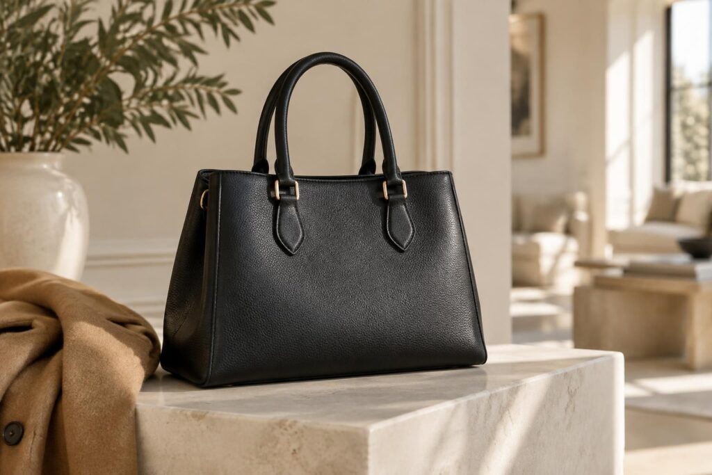 découvrez comment choisir un sac à main noir pour femme : un basique élégant, pratique et facile à assortir, à sélectionner avec soin.